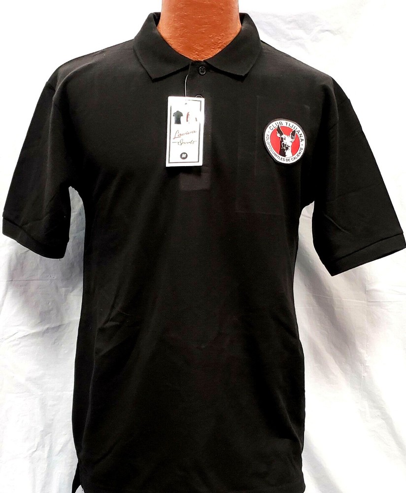 New Liga MX Club Deportivo Tijuana Xolos Xoloitzcuintles Polo Shirt