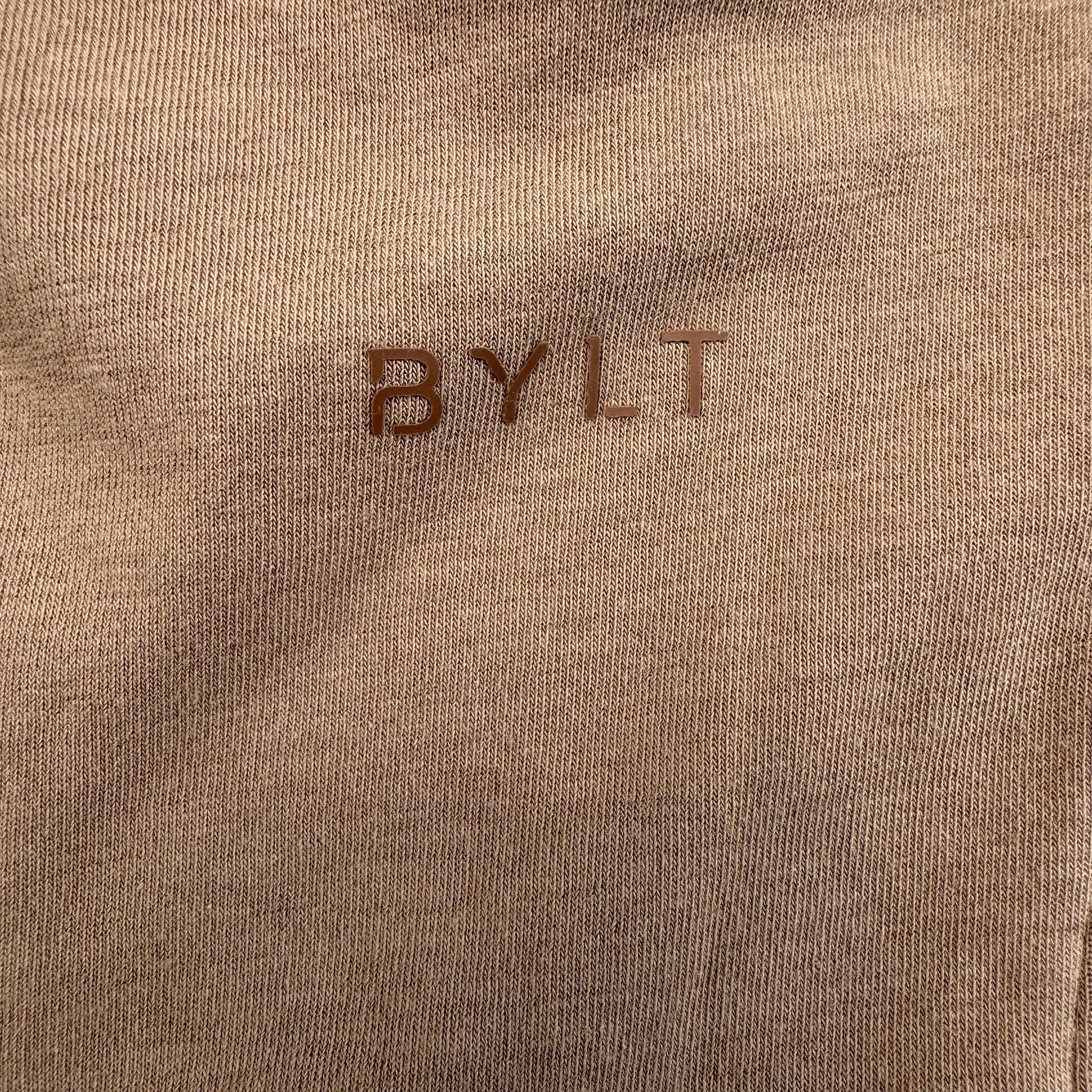 BYLT Premium Basics Racerback Tank Top Women’s Medium Brown Stretch gallery