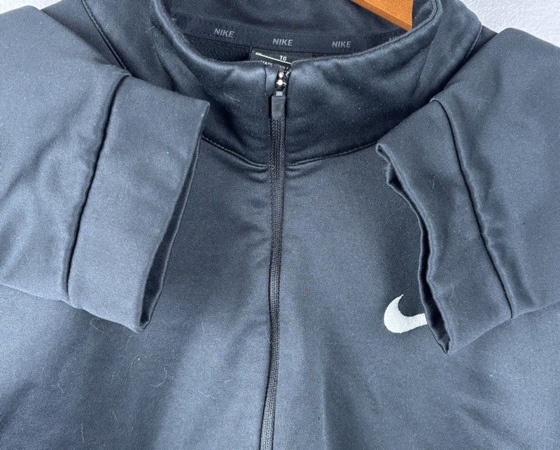 Nike Men’s Dri-Fit Stretch 1/2 Zip Half Zip Pullover Sweatshirt Black Size XL gallery