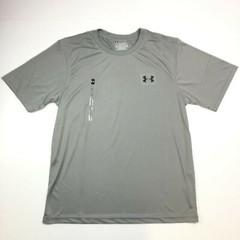 Under Armour Loose Coupe Lache Silver Gray Lightweight Shirt Mens MEDIUM NEW+TAG