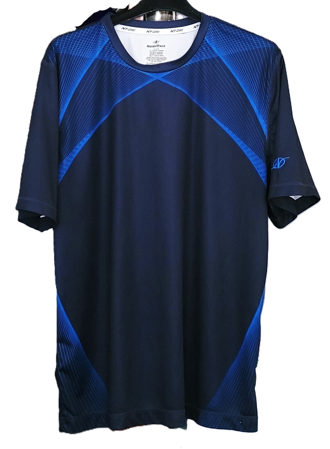 NORDICTRACK MEN’S NT DRI WICKING TEE SIZE LG (41-43) BLUE gallery