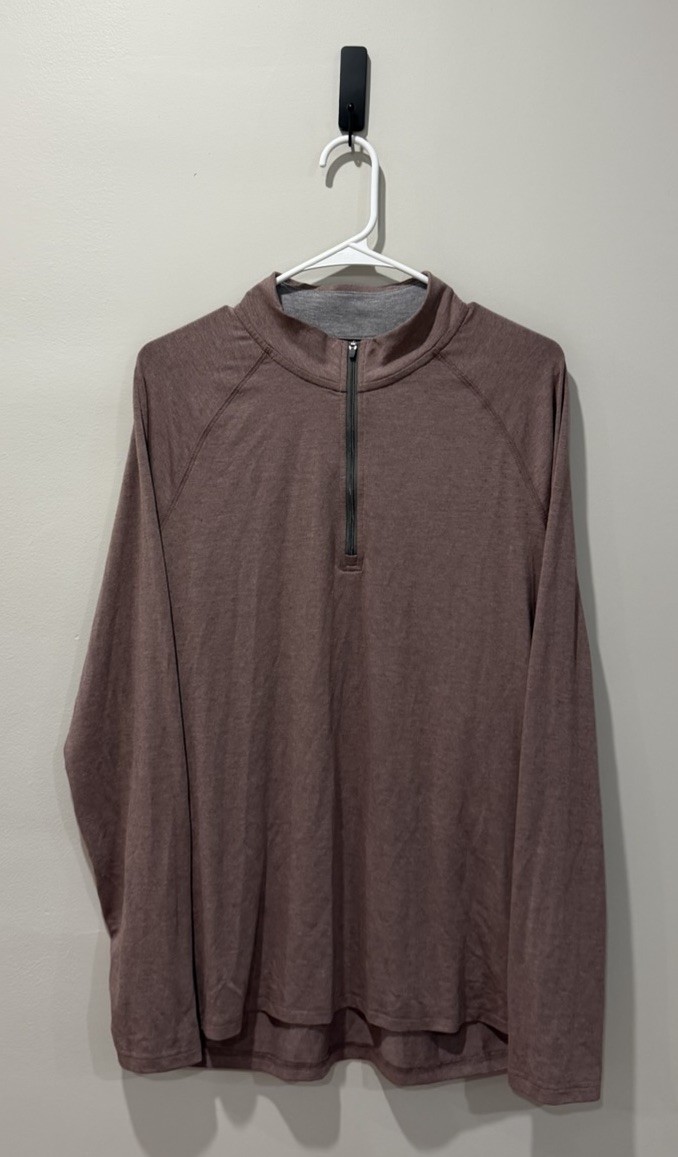 Free Fly Performance Bamboo 1/4 Zip Pullover Men’s Large Stretch gallery