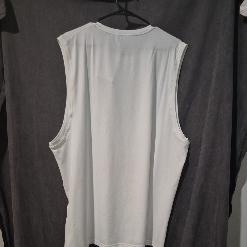 Nike Pro Dri-FIT Size XLarge Sleveless Shirt White CZ1184 100 Gym Nwt gallery