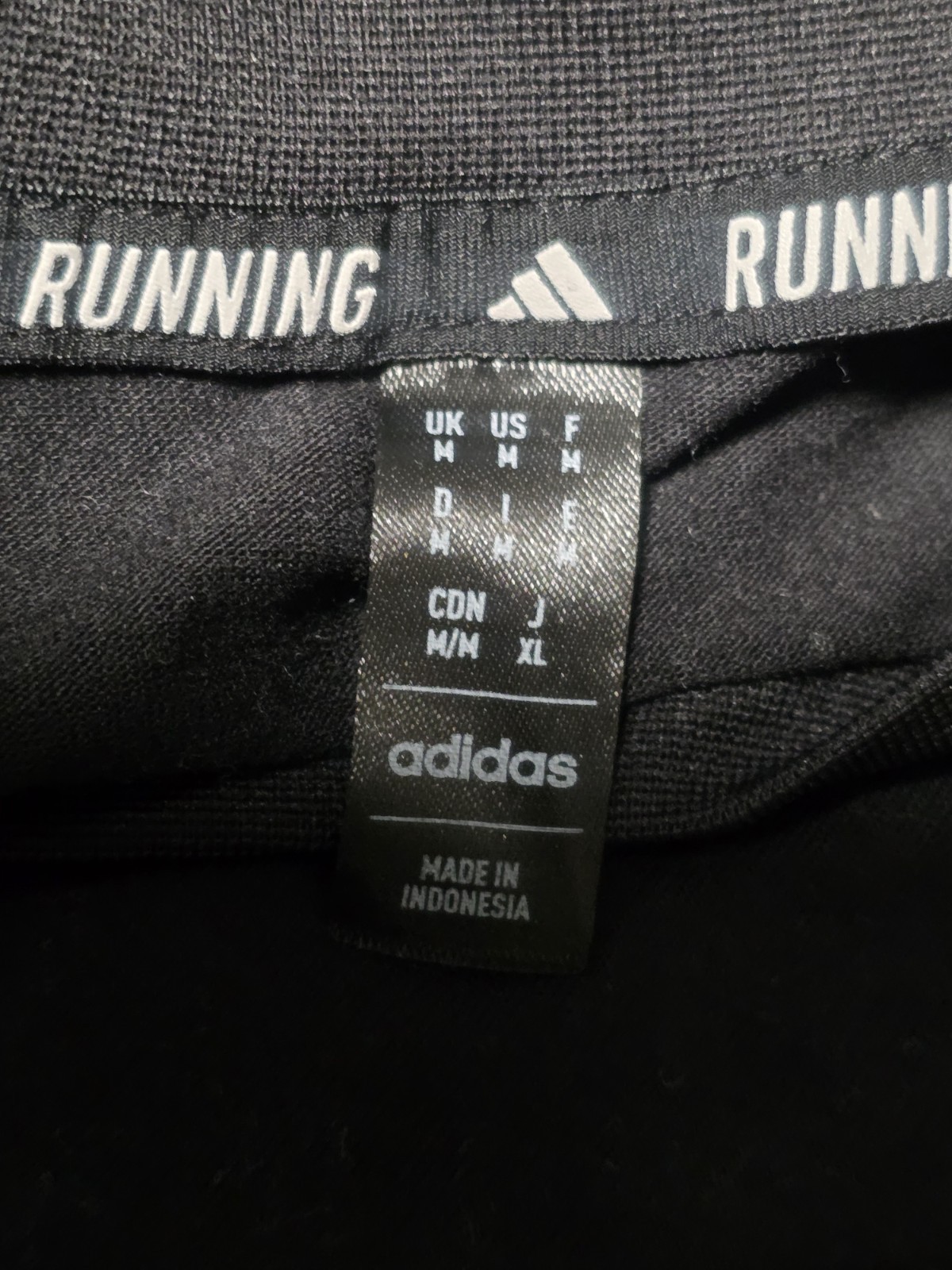 adidas Own The Run Runner Long Sleeve Running Shirt Black Unisex Medium gallery