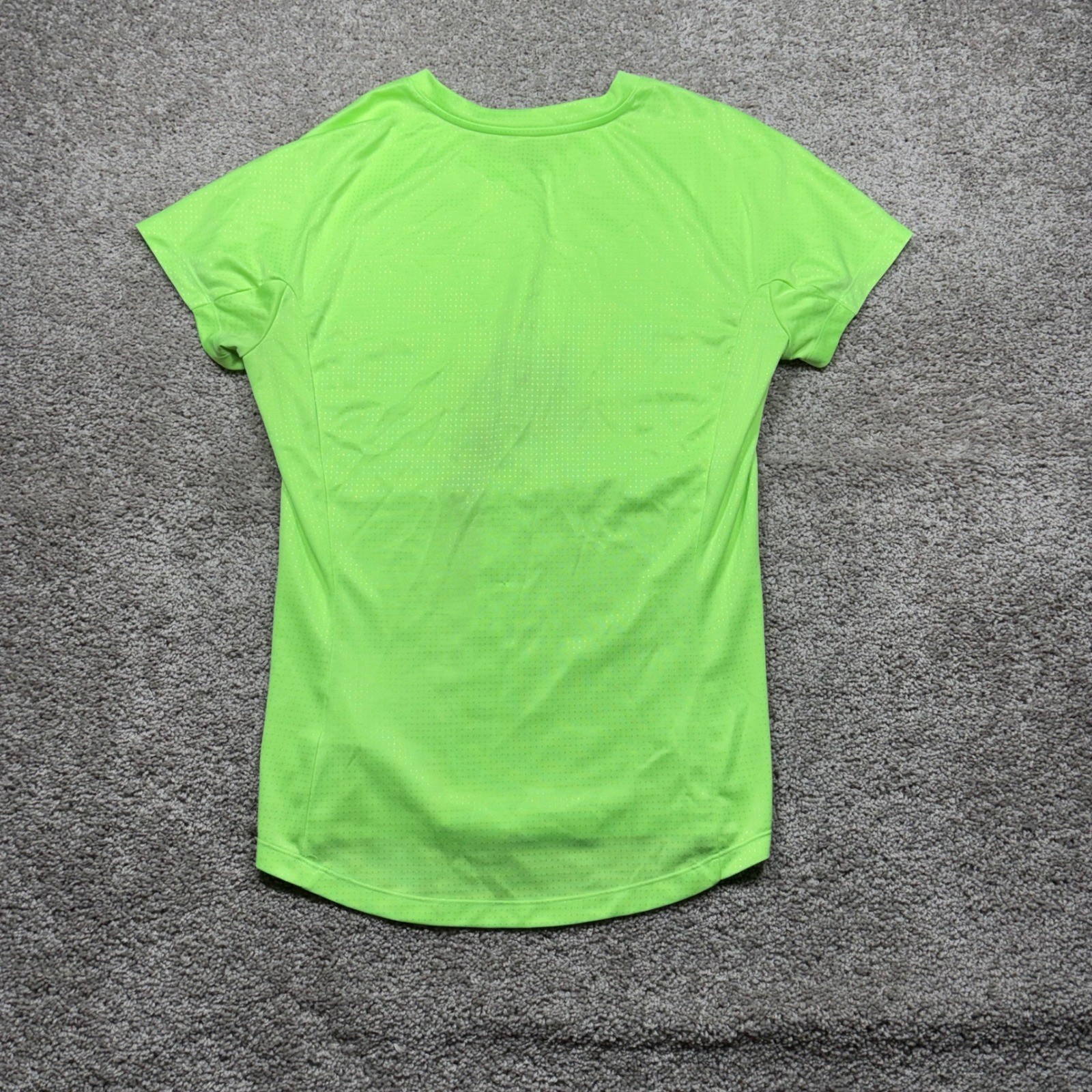 Nike Rafael Nadal Rafa Dri-FIT Tennis Shirt Mens Medium Lime V Neck Tennis gallery
