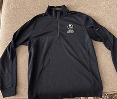 Barstool Sports Team Portnoy Nike Golf Quarter 1/4 Zip Pullover Blue Men 2XL XXL