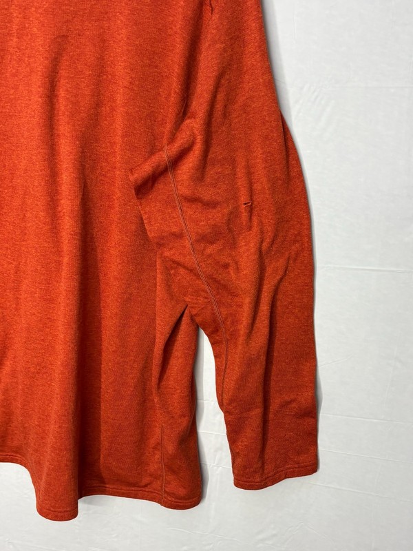 Patagonia Performance Base Layer Shirt Mens Rust Capilene Crewneck Stretch 2XL gallery