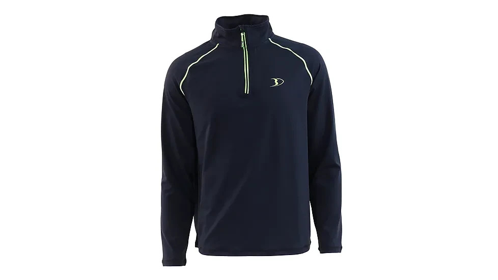 Blackfish Eclipse 1/4 Zip Pullover Moonless Black Size M ~Free Shipping~