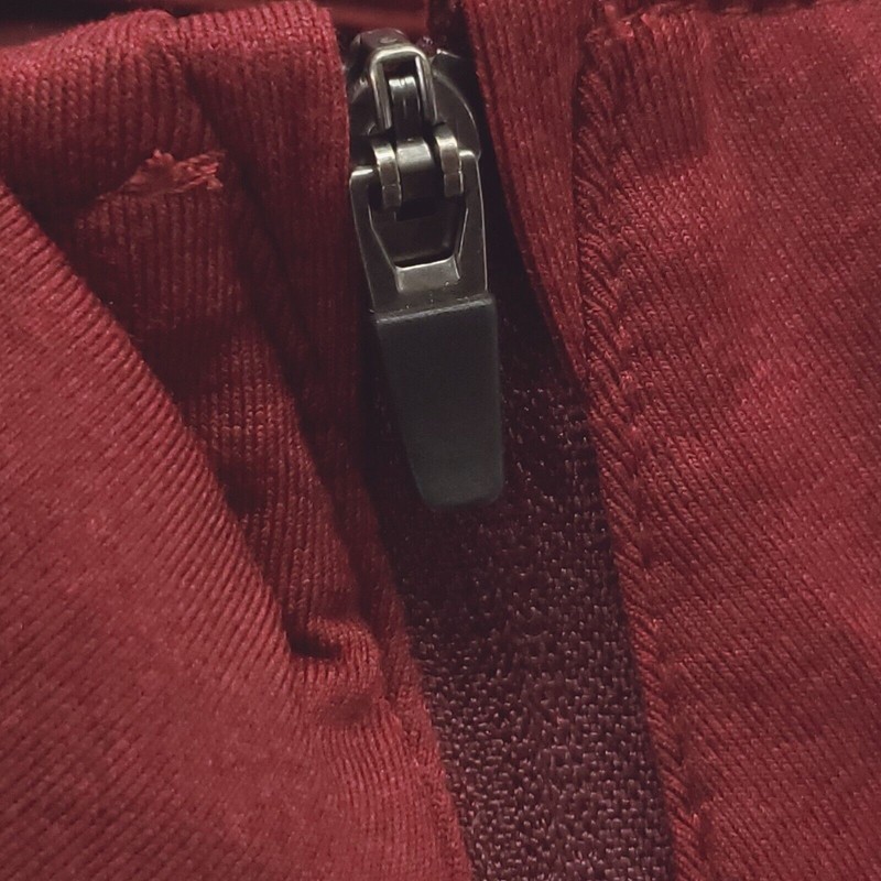 Roundtree & Yorke Performance Shirt XL Red 1/4 Zip Pullover Stretch gallery