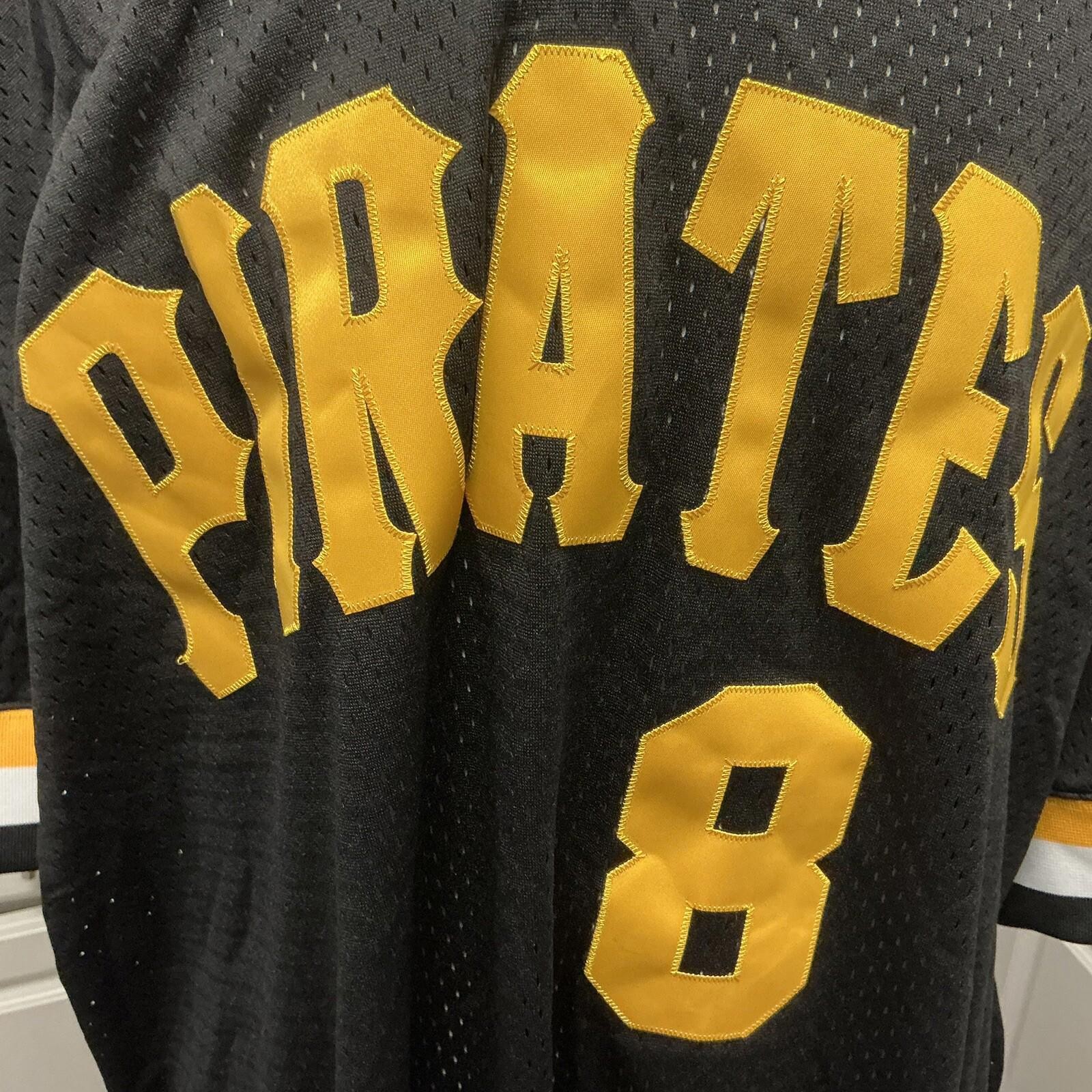 Mitchell & Ness Willie Stargell #8 Pittsburgh Pirates Jersey 3XLT New $350 gallery