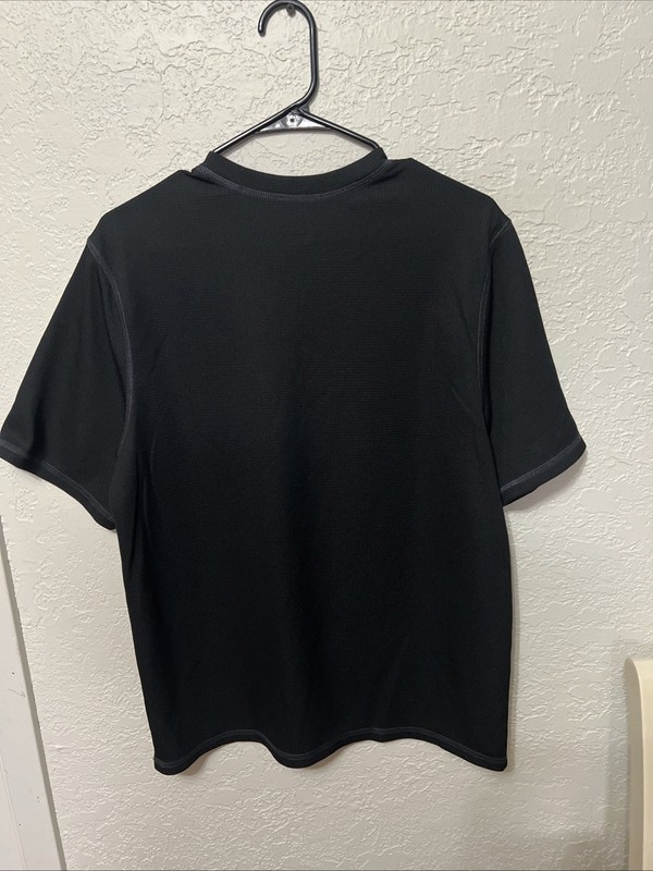 Nice BCG Black Polyester Short Sleeve Shirt Size L Men's Medium gallery