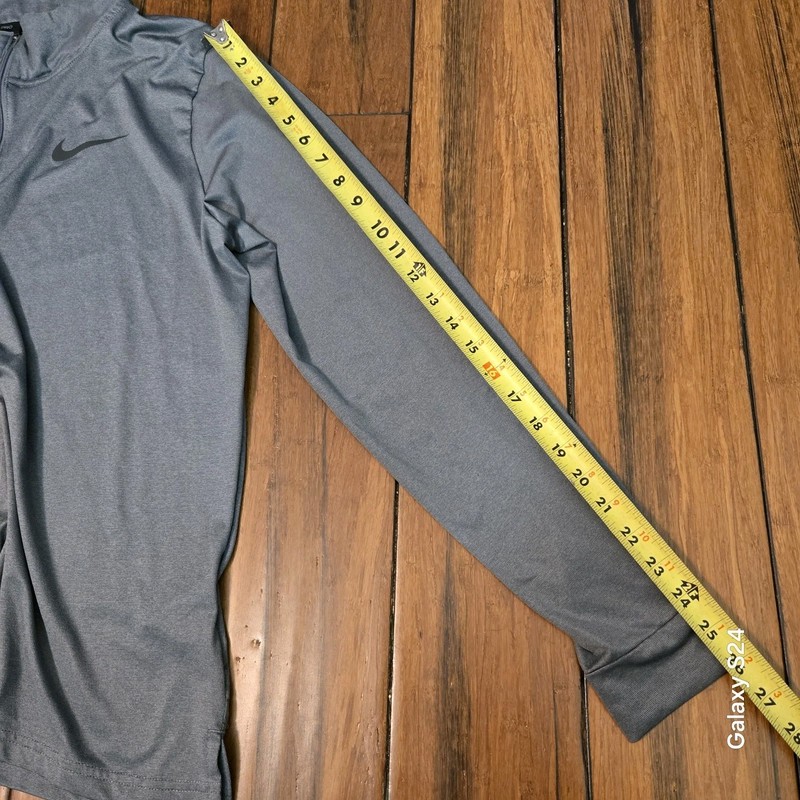 NIKE PRO DRI FIT 1/4 ZIP HYPER DRY TRAINING PULLOVER MEN'S SIZE M- DM5503-070 gallery