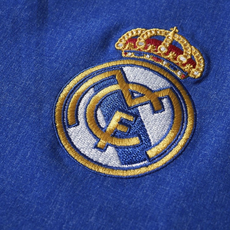Adidas REAL MADRID ANTHEM JACKET spain Track jersey soccer Sweat shirt~Men sz XL gallery