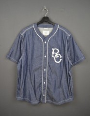 Reigning Champ Japan Indigo Series Baseball Jersey XL