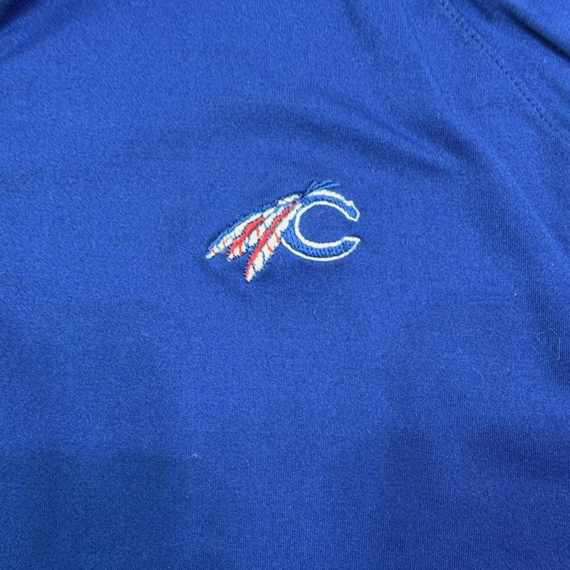 Stitch Scout 1/4 Zip Pullover Mens Large Blue Long Sleeve Golf Performance Logo gallery