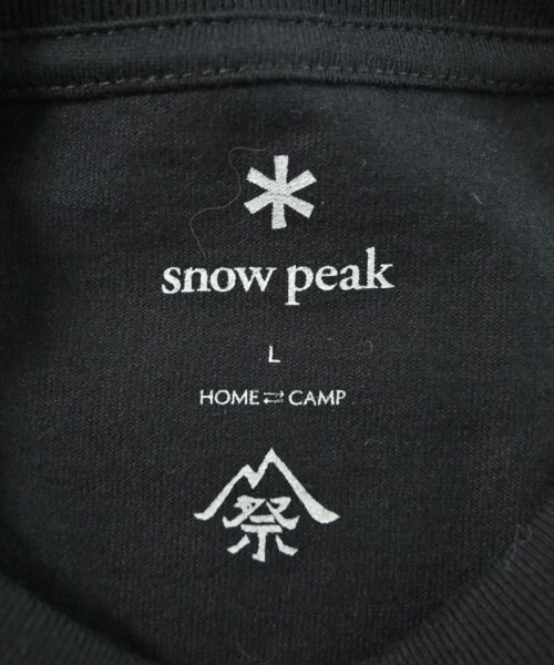 snow peak T-shirt / cut-and-sew men's snow peak used used clothes gallery