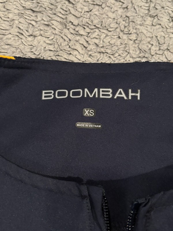 Boombah Short Sleeve Pullover Mens XS Blue Yellow 1/4 Zip Baseball Coaching gallery