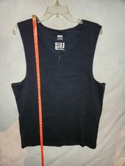 Nike King LeBron James 23 Ribbed Stretch Black 4XL Tank Top