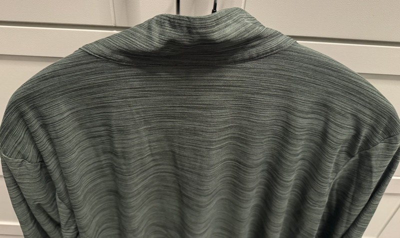 Nike Dri-FIT lightweight Performance 1/4 Zip Long Sleeve Green and Black Jacket gallery