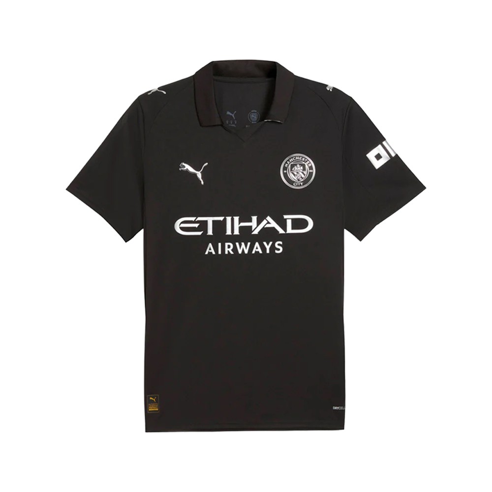 PUMA Manchester City 2526 Away Replica Soccer Jersey Mens Black 78035002 gallery