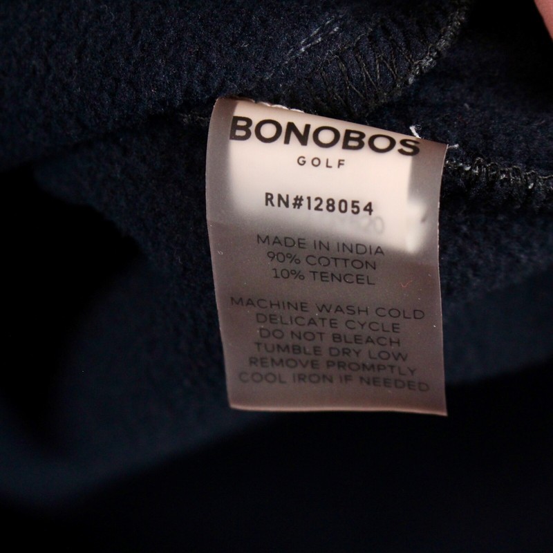 Bonobos Golf 1/4 Zip Pullover Mens M Gray Slim Fit Cotton Tencel Long Sleeve gallery
