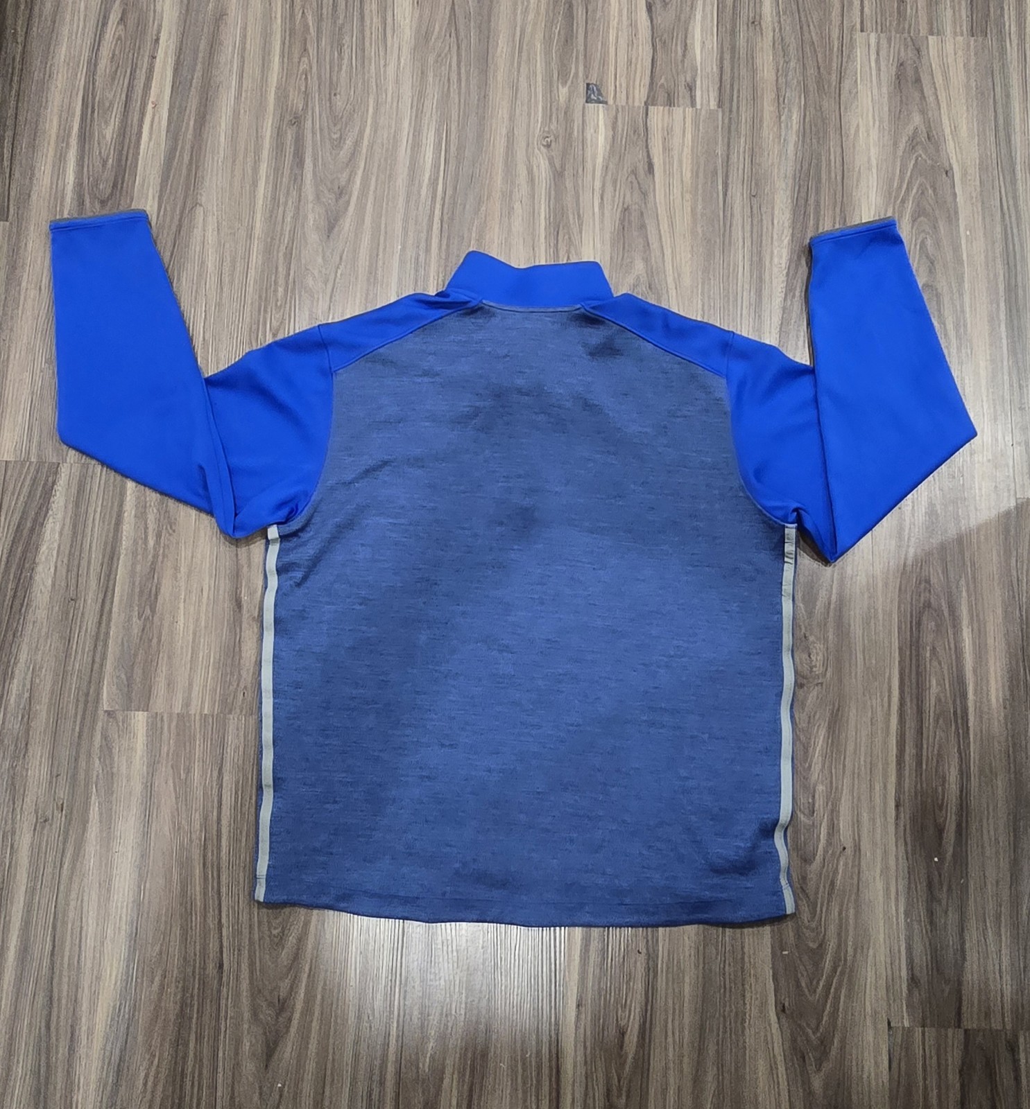 Nike Dri-FIT Duke Blue Devils 1/4 Zip Mock Neck Long Sleeve Pullover Men's XL gallery