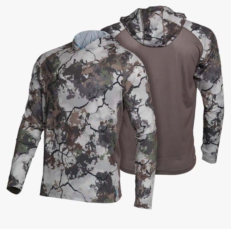 Fieldsheer Performance Men’s Mobile Cooling Long Sleeve Hoody-Kings Camo-Small gallery