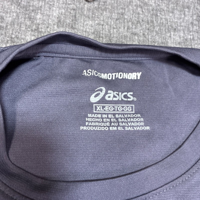 Asics MotionDry Muscle Tank Mens XL Gray Sleeveless Athletic Running Shirt gallery