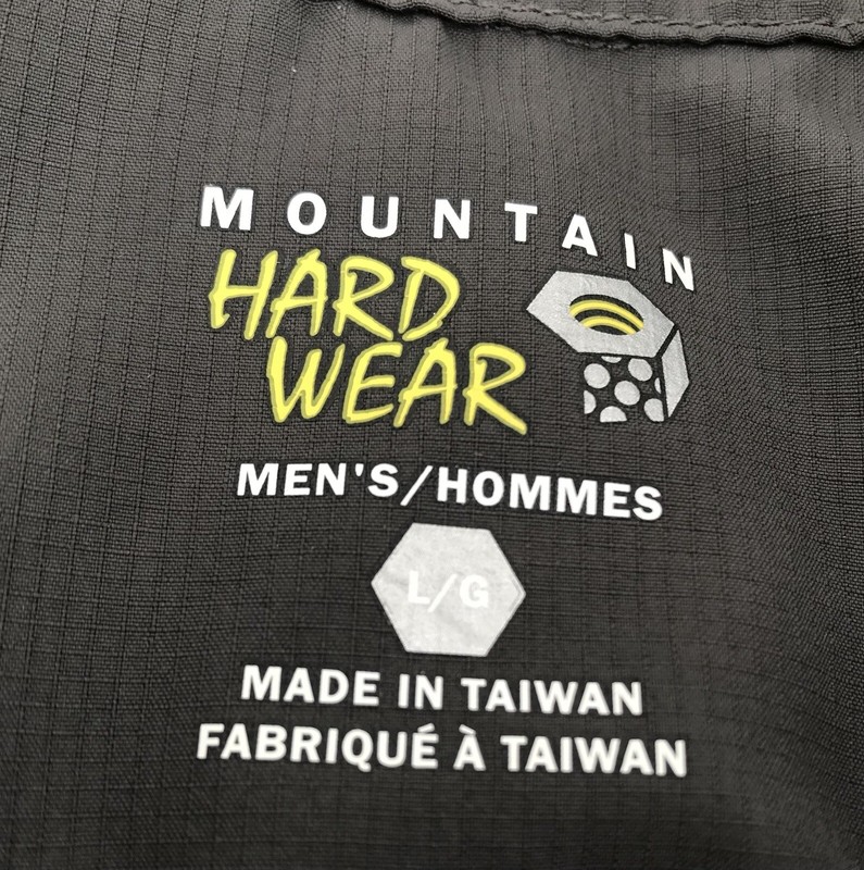 Mountain Hardware shirt Mens Medium Gray Short Sleeve 1/4 Zip cycling hiking gallery