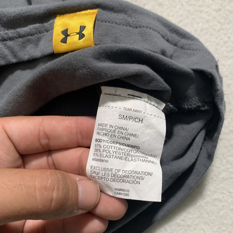 Under Armour Project Rock Shirt Mens Small Gray Rents Due gallery