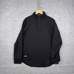 Bylt Elite Fairway Pullover Jacket Mens Large L Black Performance Golf