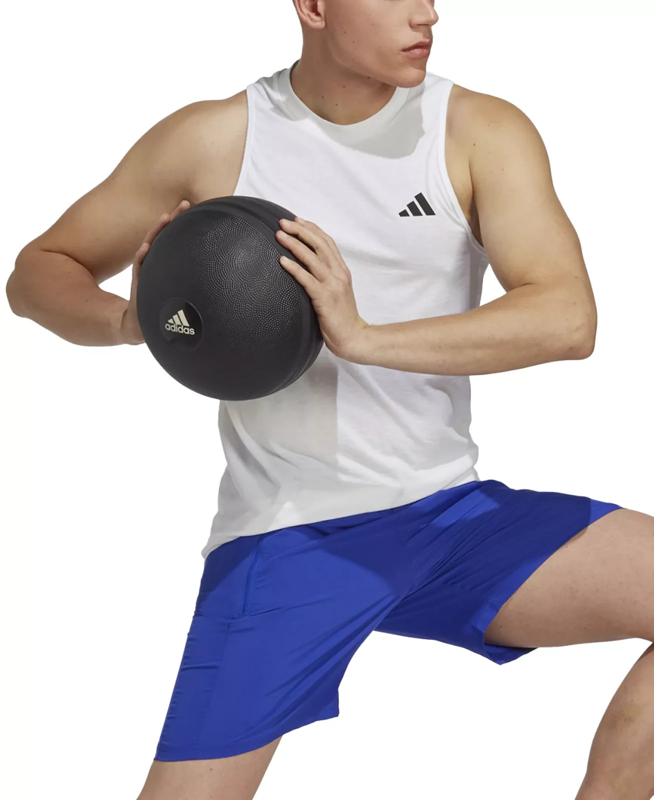 Adidas Essentials AEROREADY Training Tank Top Mens Small Slim Fit Gym Workout gallery
