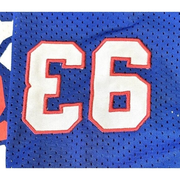Vintage Elbow Grease Racing Jersey Mens M Blue Mesh Y2K Moto Football BMX gallery