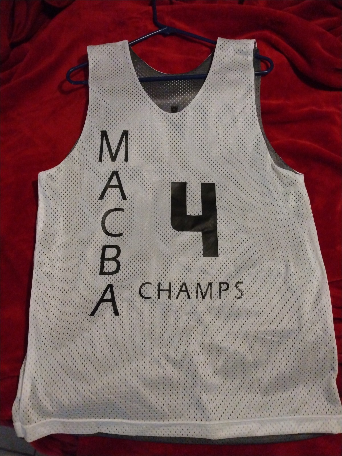 MACBA Champs 4 Basketball Jersey Medium gallery