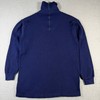 Vintage Meraklon Thermal Sportswear 1/4 Zip Mens M England Navy Polypropylene gallery