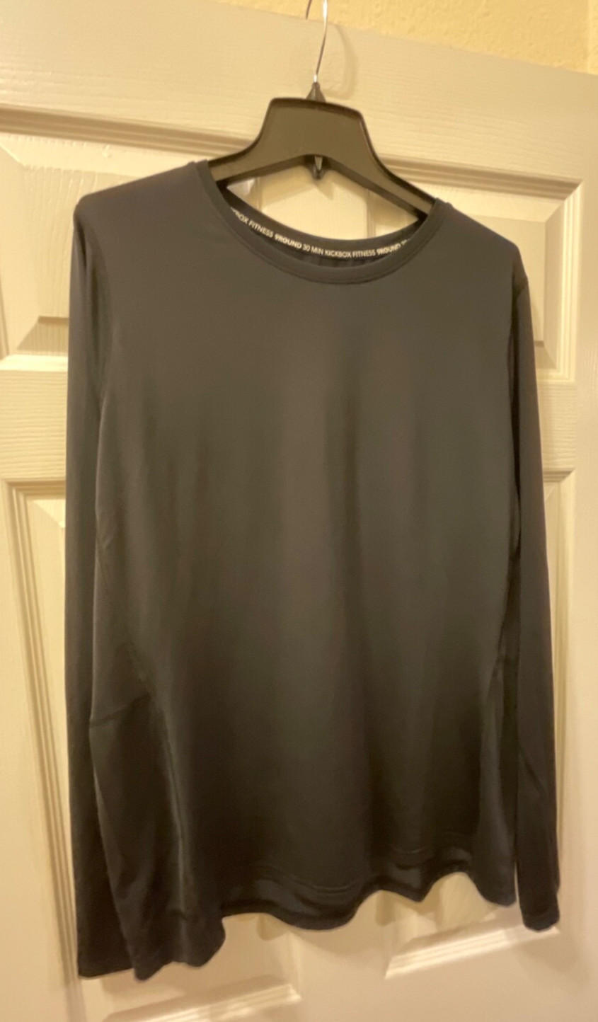 9 Round Men’s Black Performance Kickboxing Activewear Shirt Size 2XL A gallery