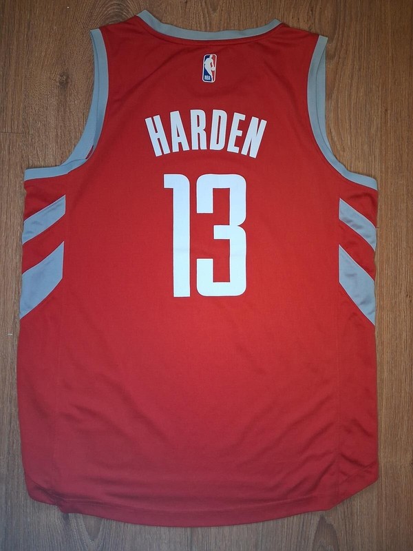 James Harden Houston Rockets 13 Fanatics Jersey Large Red gallery