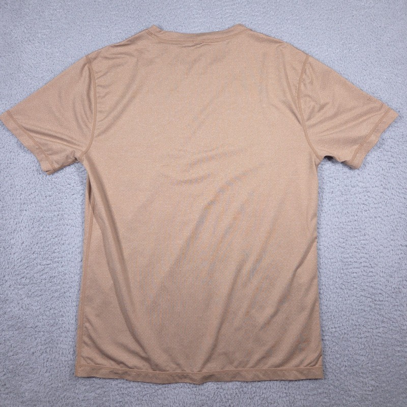 Vuori Tradewind Performance Tee Men’s S Tan Pocket T-Shirt Crew Neck Athletic gallery