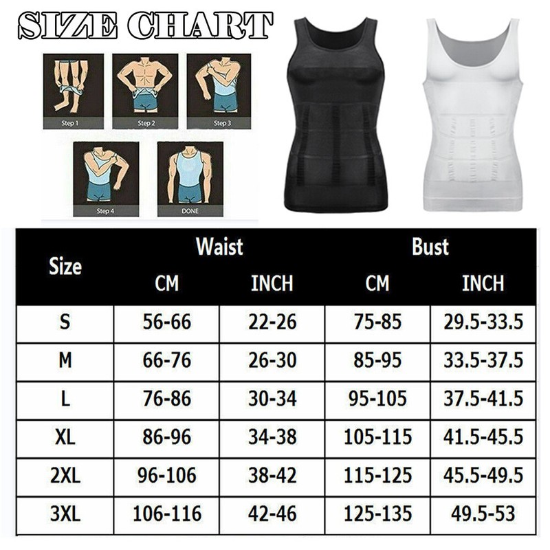 FAJAS PARA HOMBRES FAJA REDUCTORA DE HOMBRE MEN BODY SHAPER TUMMY CONTROL TANK gallery