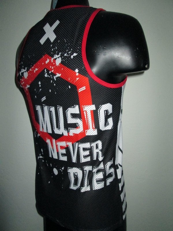 JOR Clothing Music Tank Top Black / White (L) gallery