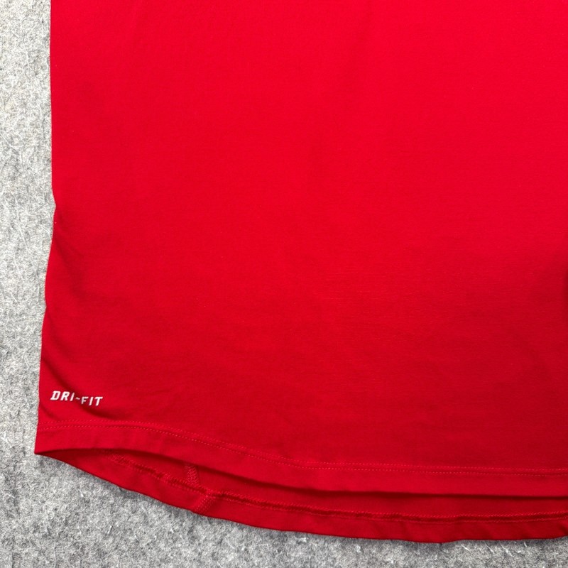 Nike DRI-FIT Element Running 1/2 Zip Pullover Top Men M Red Long Sleeve gallery