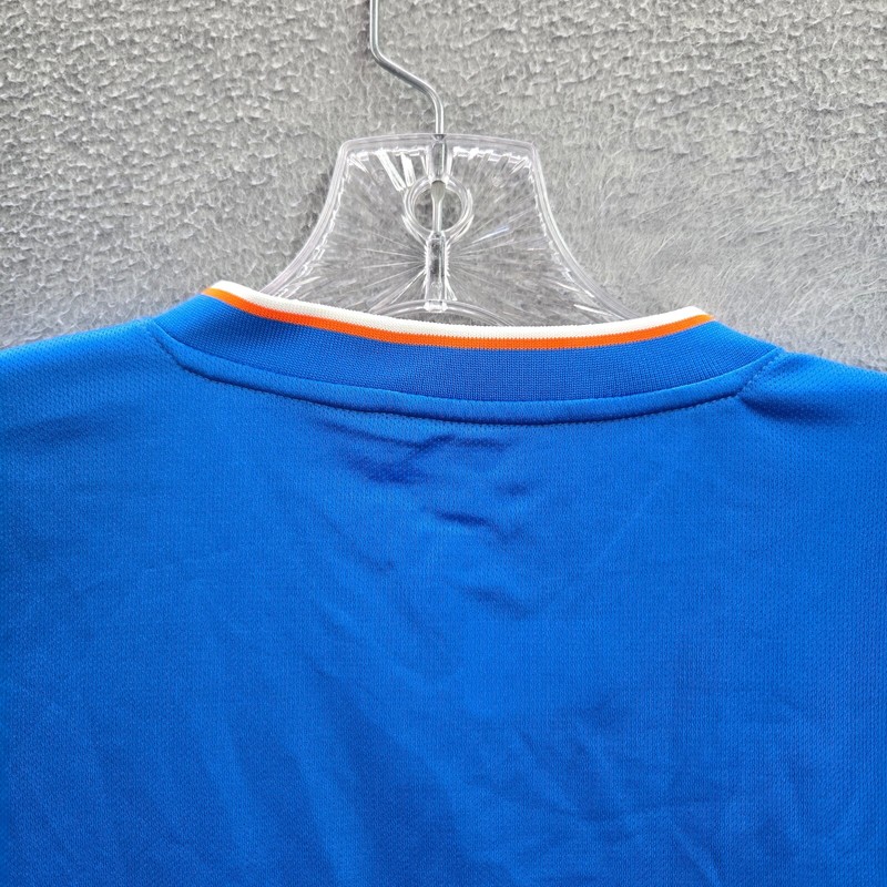 India National Cricket Men Jersey XS Blue Logo Nike Short Sleeve V Neck gallery