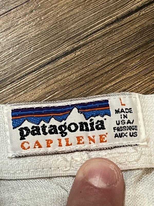 Patagonia Vintage 90s Capilene Henley & Pants Set Base Layer Thermal Set Large gallery