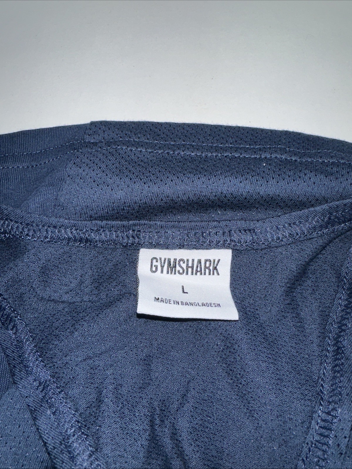 Gymshark Men’s React Stringer Slim Fit Rank Top Size Large gallery