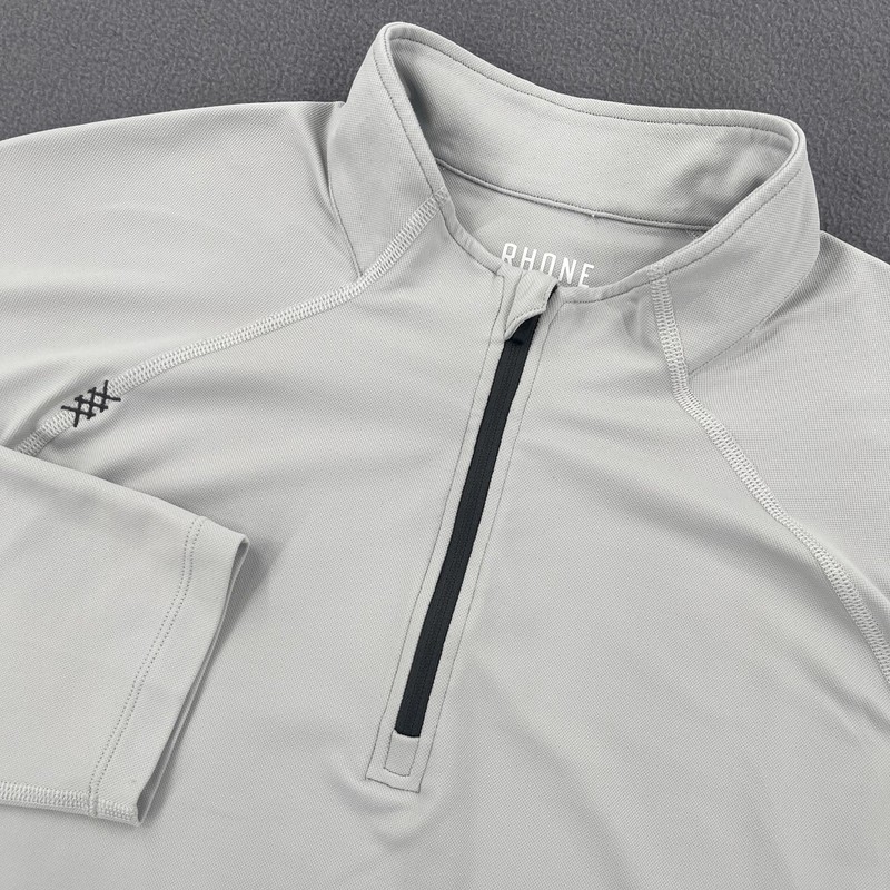 Rhone Quarter Zip Mens L White Pullover Performance Long Sleeve Activewear gallery