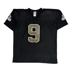 New Orleans Saints N.F.L. Team Apparel Football Jersey – XL Black Polyester