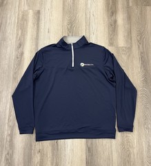 Peter Millar Perth Performance Quarter-Zip Men’s XL Pullover Navy Pacer ETF