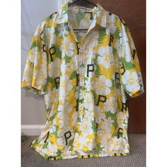 Pittsburgh Pirates Hawaiian Button Down Shirt