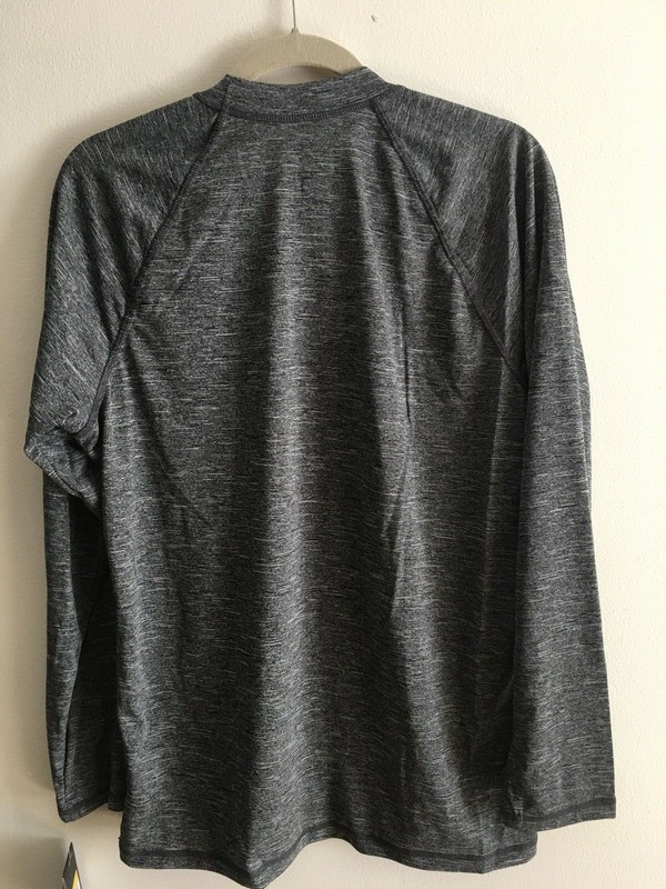 NIKE MEN’S LONG SLEEVE HYDROGUARD SWIM TEE, UPF 40+: # NESS7504-001 -- CHOOSE gallery