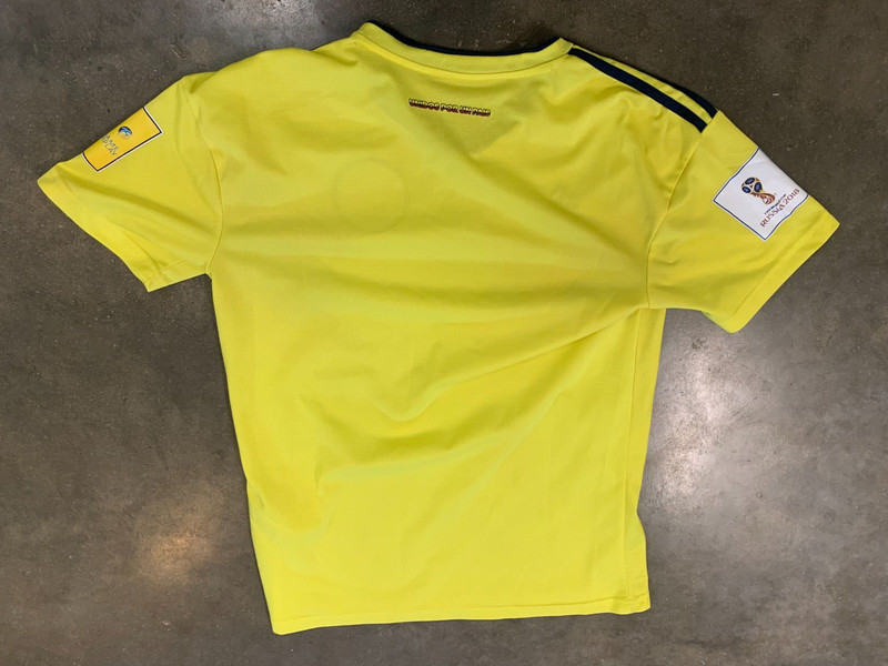 Adidas Federacion Colombiana De Futbol FIFA WORLD CUP 2018 Jersey Size L gallery